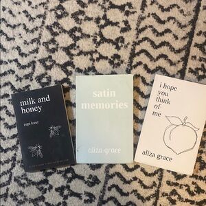 Set of Three Poetry Books